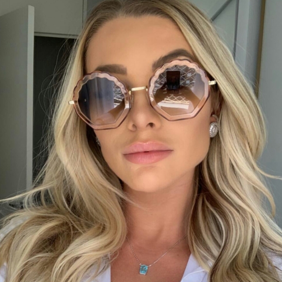 chloe shell sunglasses